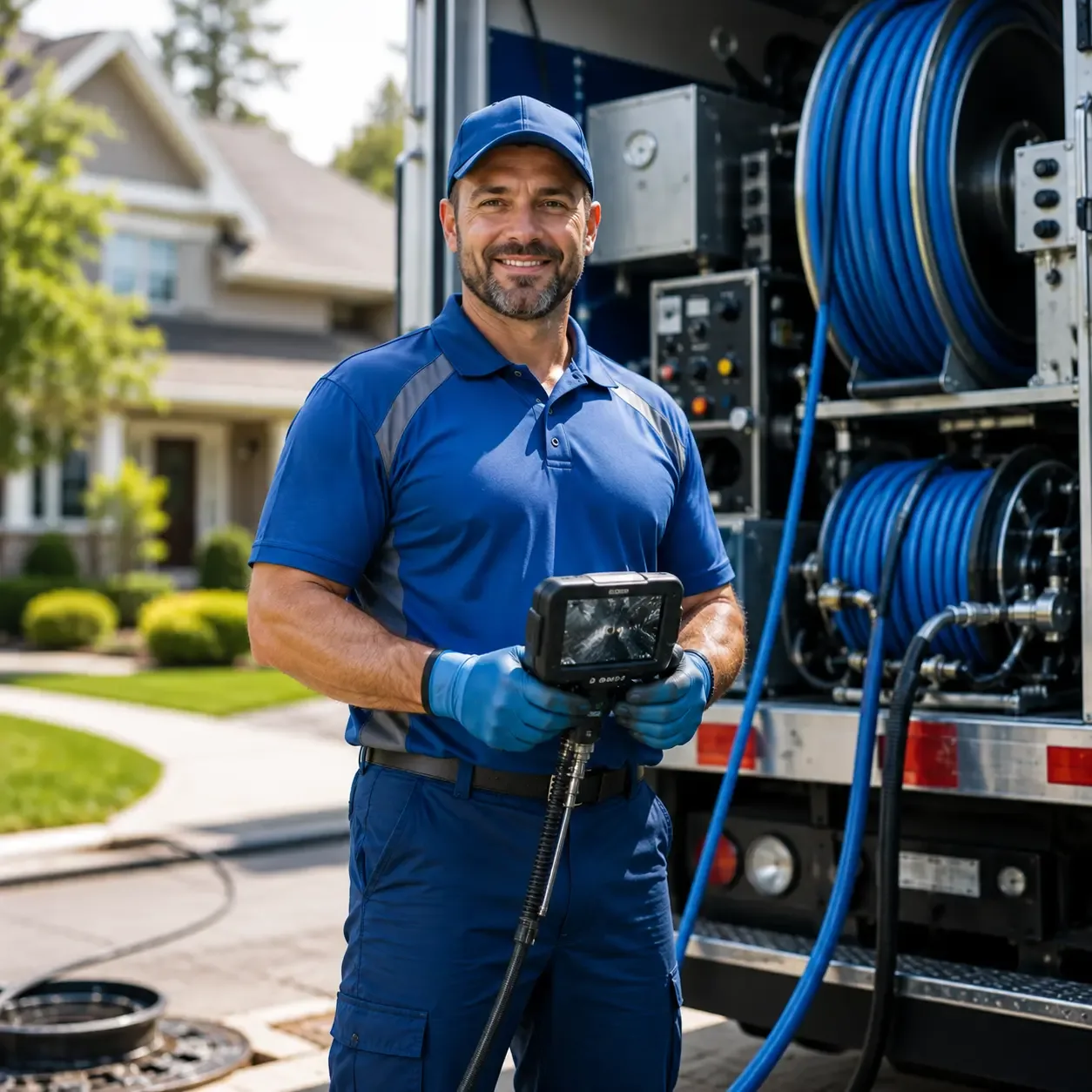 Local outdoor drain cleaning specialists in Grand Rapids, MI